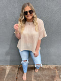 Knit Top - Taupe
